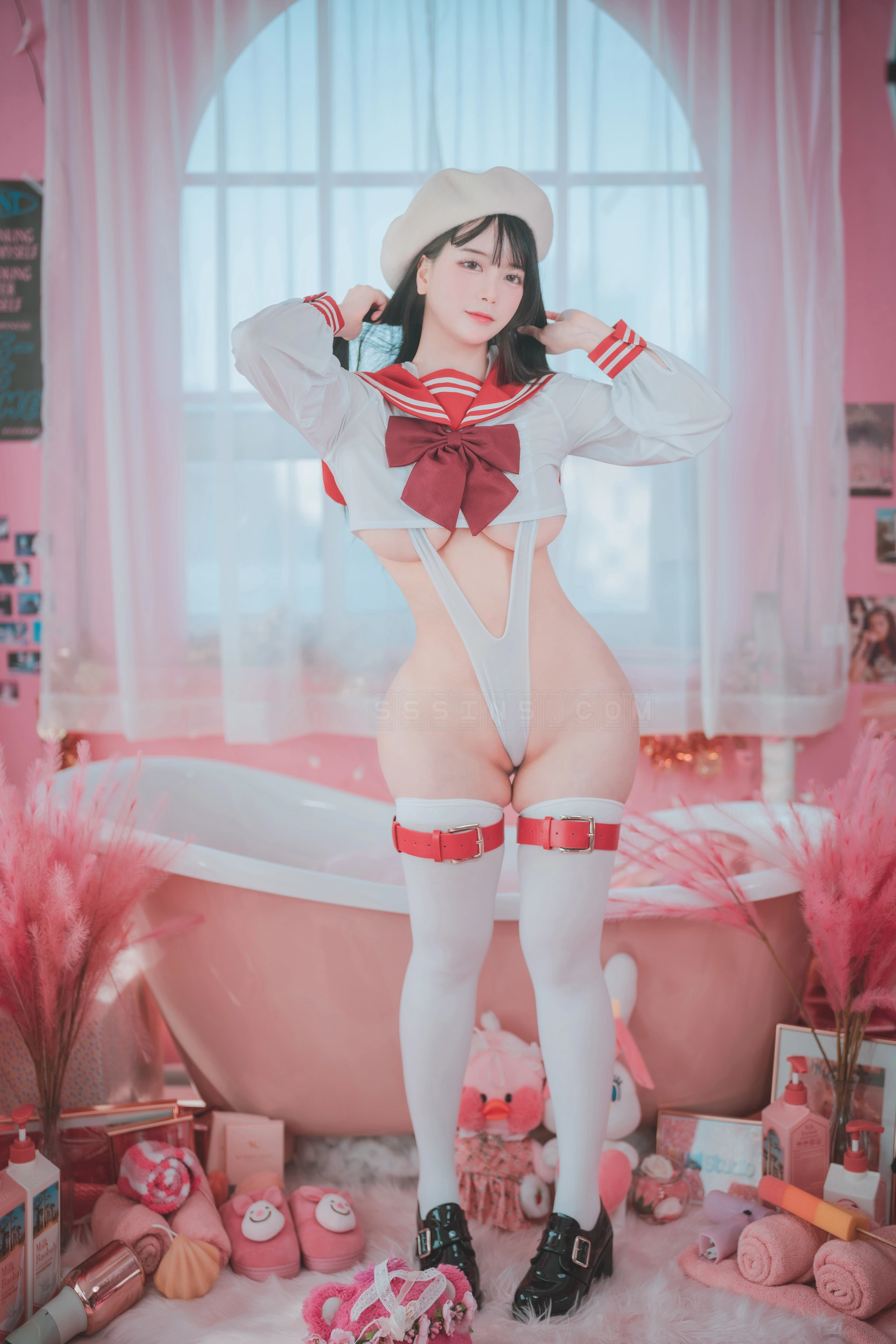 271.DJAWA Photo ZziZzi (모찌) - Blooming White Day 3